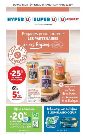 Catalogue Magasins U - 24/02/2026 - 01/03/2026.
