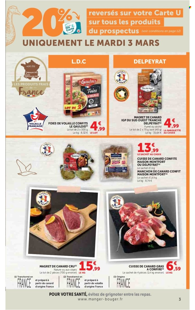 Catalogue SUPER U - 24/02/2026 - 08/03/2026. Page 3