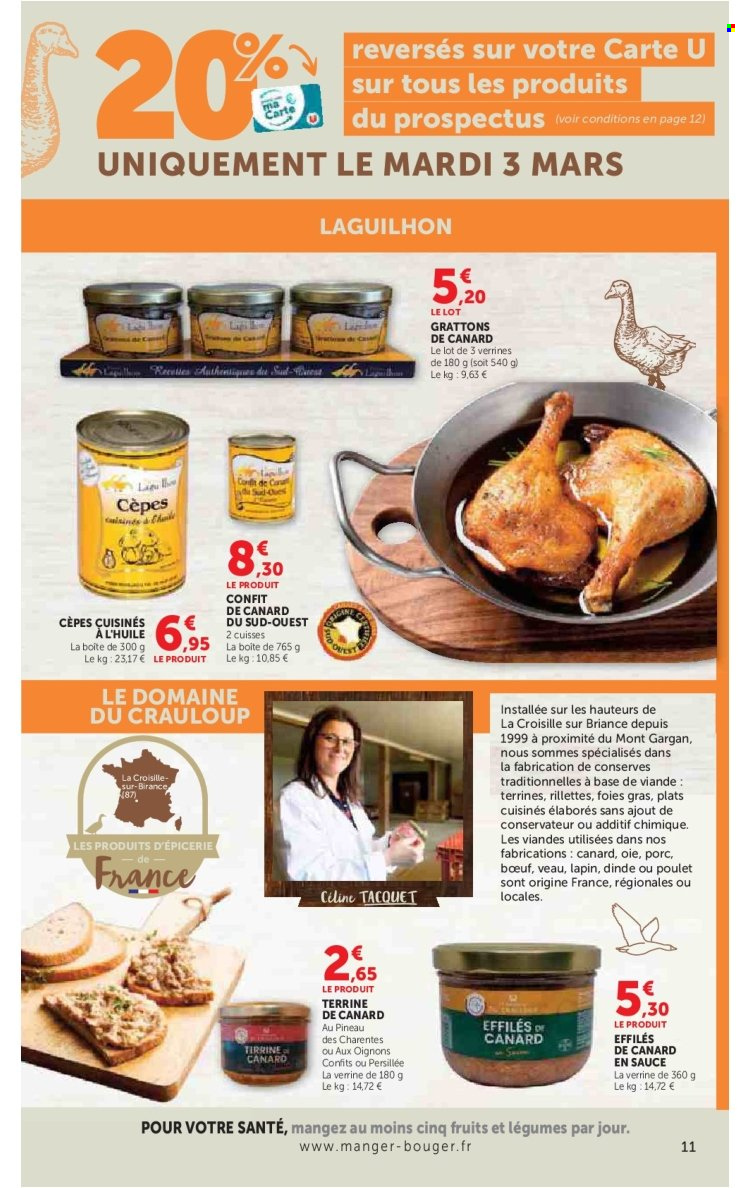 Catalogue SUPER U - 24/02/2026 - 08/03/2026. Page 11
