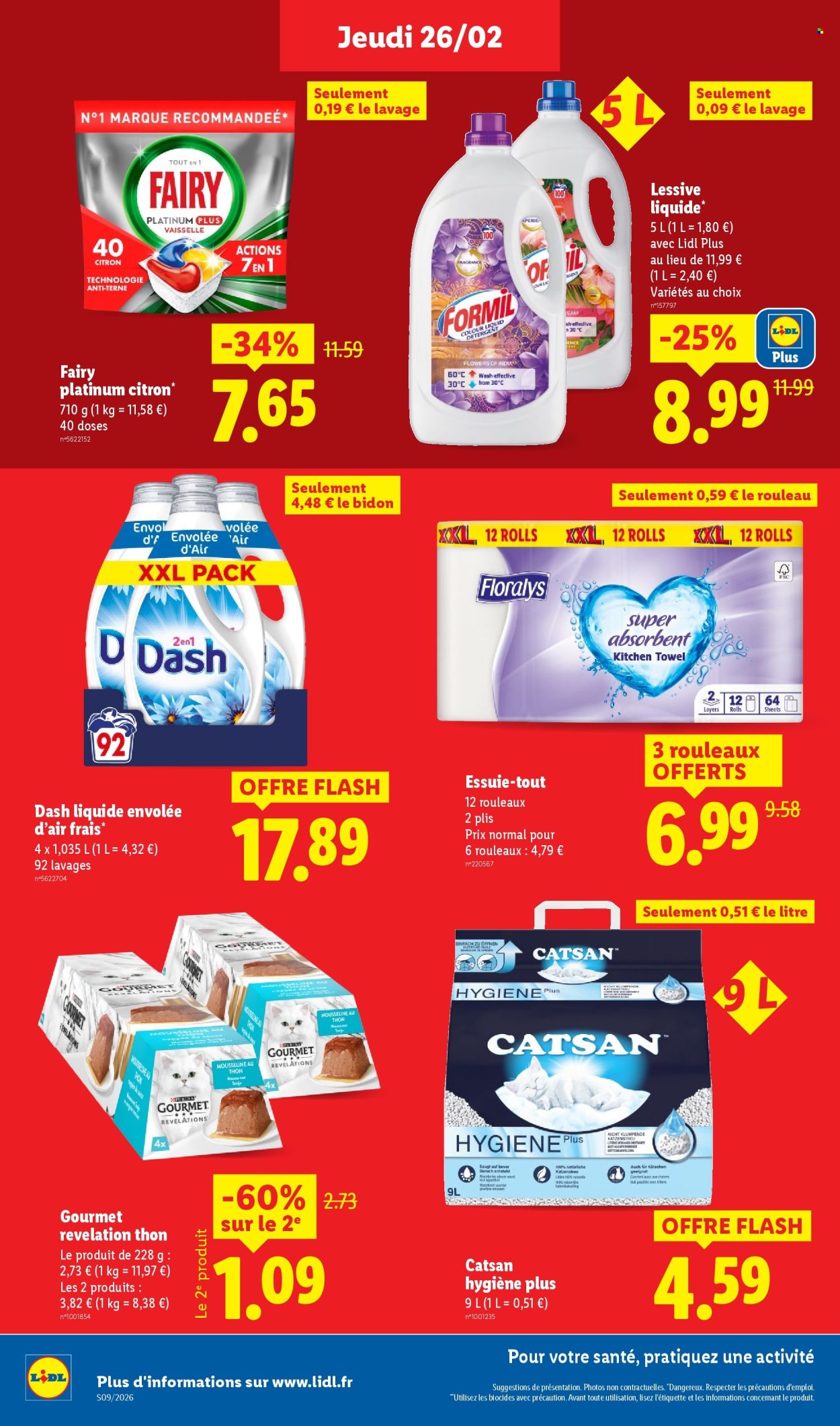 Catalogue Lidl - 26/02/2026 - 04/03/2026. Page 20