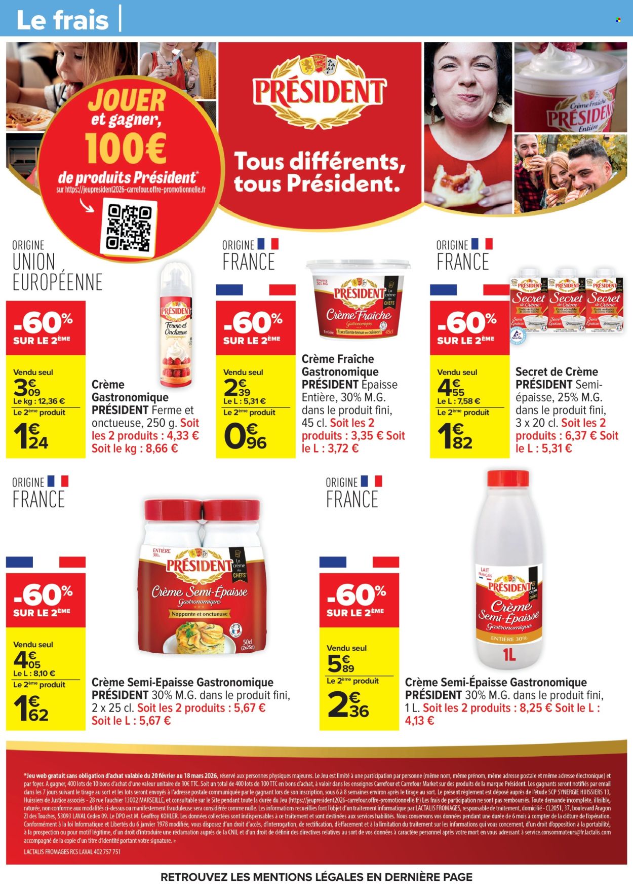 Catalogue Carrefour Hypermarchés - 24/02/2026 - 09/03/2026. Page 43
