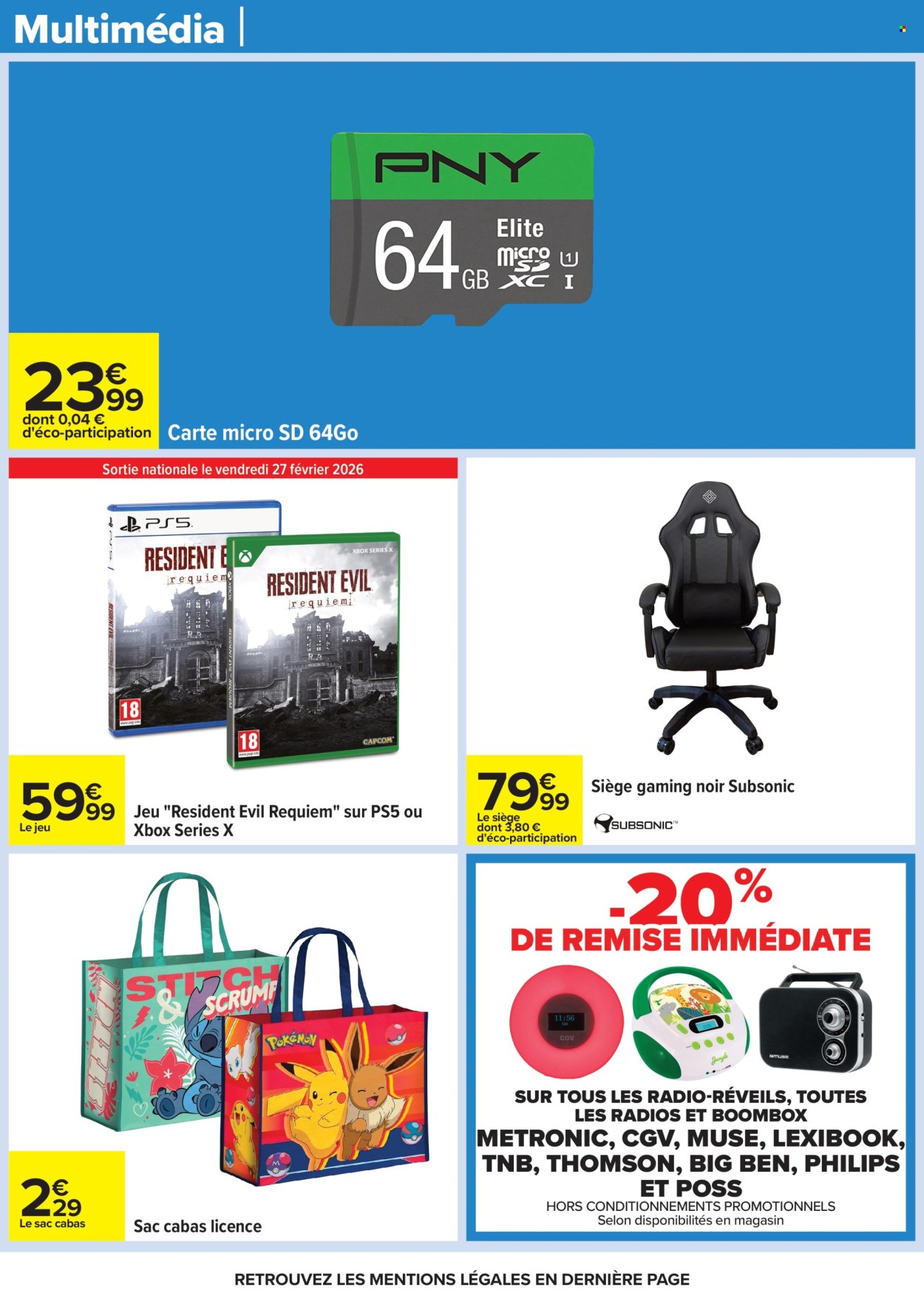 Catalogue Carrefour Hypermarchés - 24/02/2026 - 09/03/2026. Page 84
