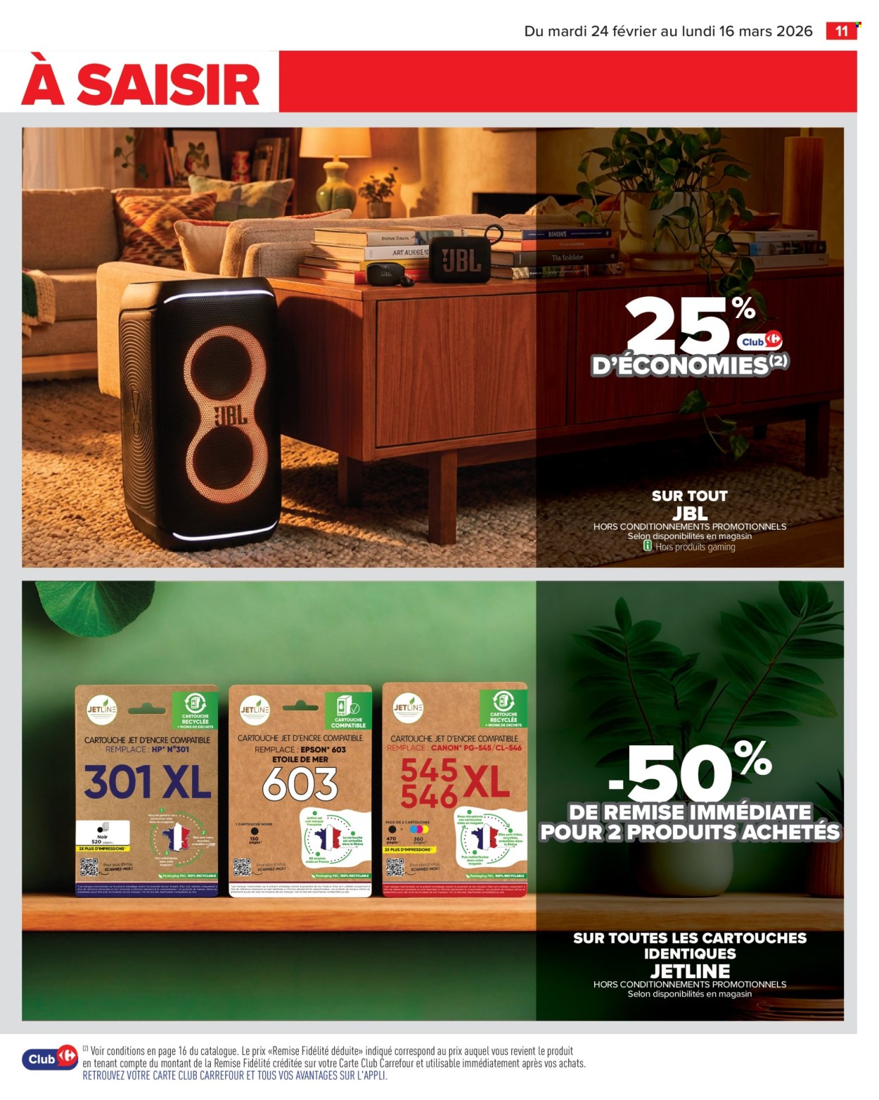 Catalogue Carrefour Hypermarchés - 24/02/2026 - 16/03/2026. Page 11