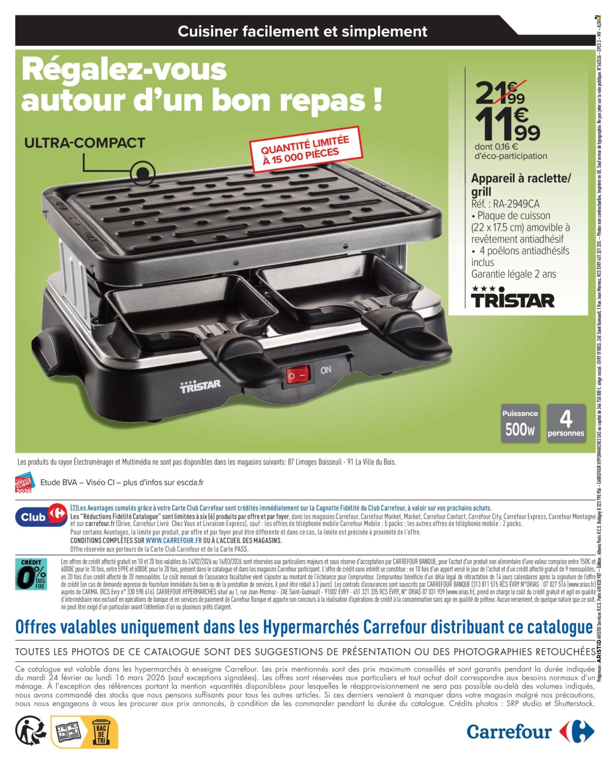 Catalogue Carrefour Hypermarchés - 24/02/2026 - 16/03/2026. Page 16