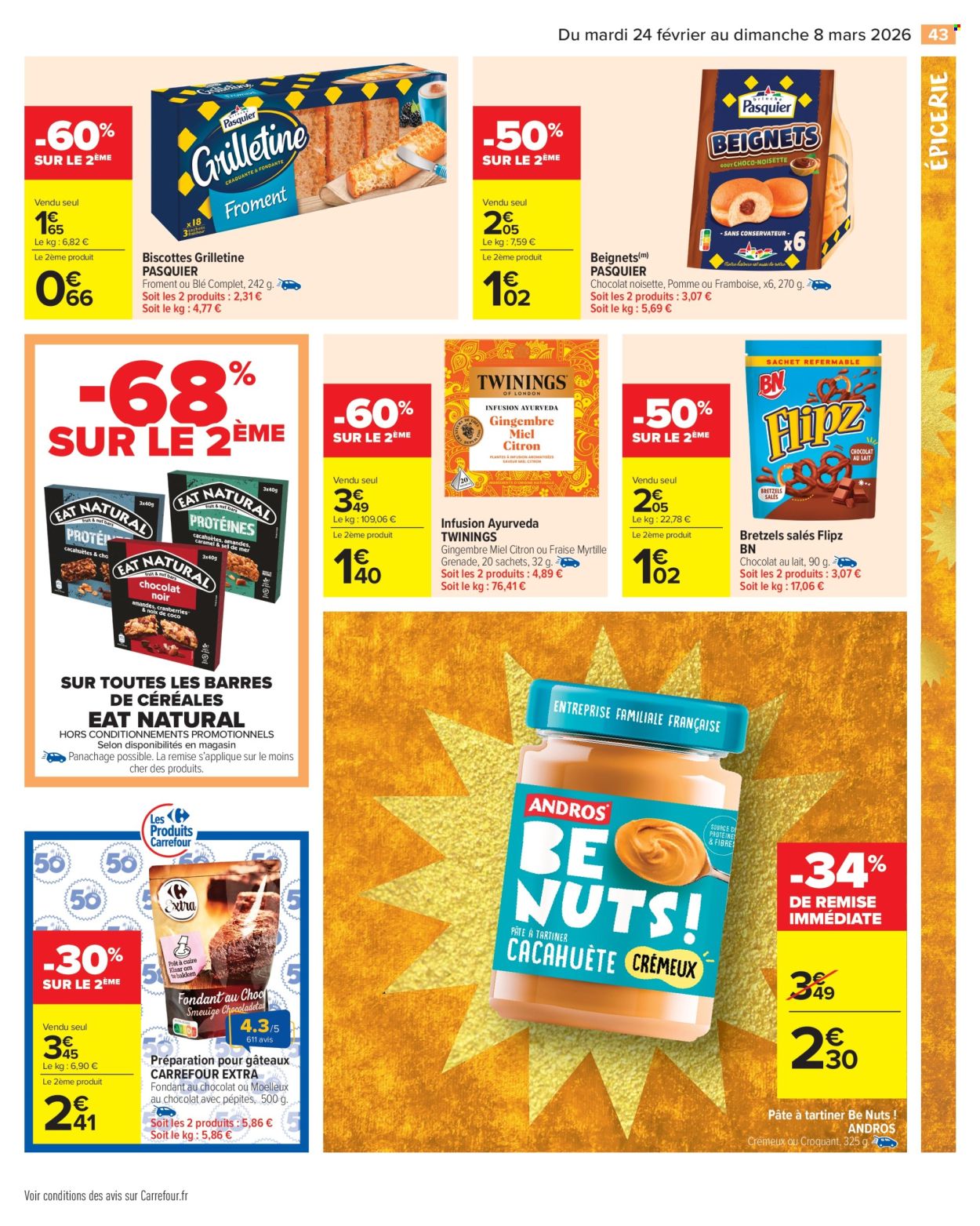 Catalogue Carrefour Market - 24/02/2026 - 08/03/2026. Page 45