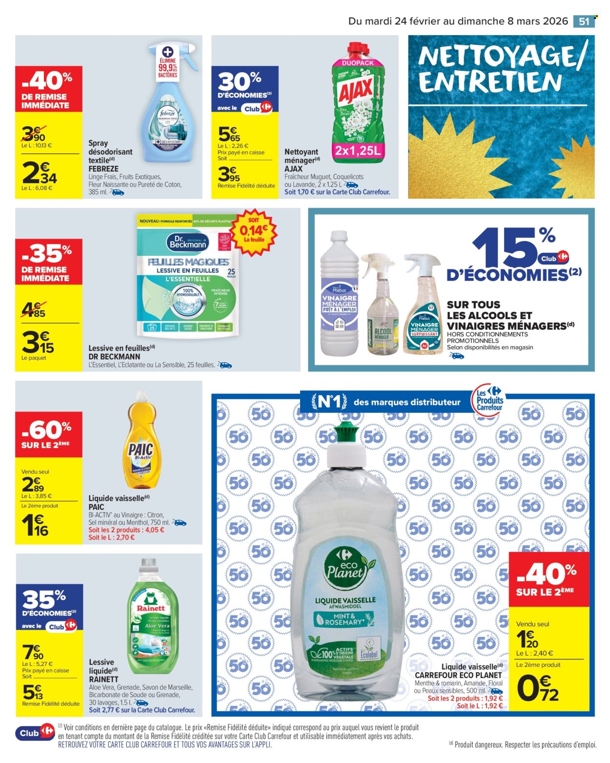 Catalogue Carrefour Market - 24/02/2026 - 08/03/2026. Page 53