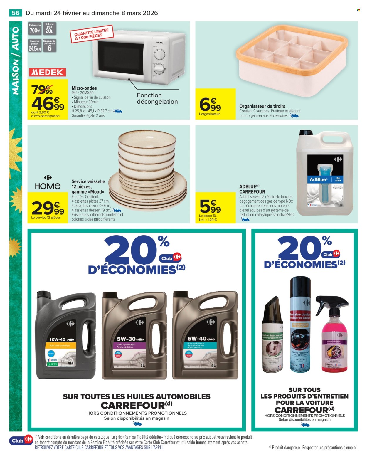Catalogue Carrefour Market - 24/02/2026 - 08/03/2026. Page 58