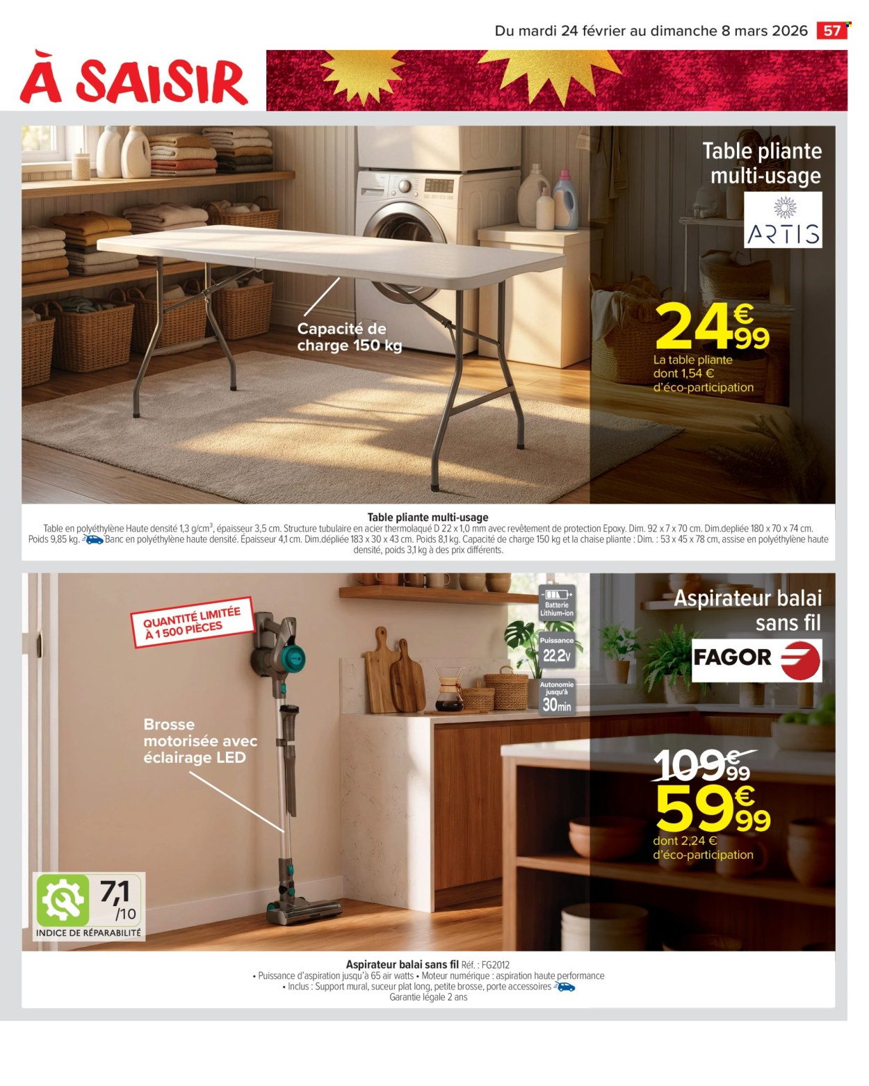 Catalogue Carrefour Market - 24/02/2026 - 08/03/2026. Page 59