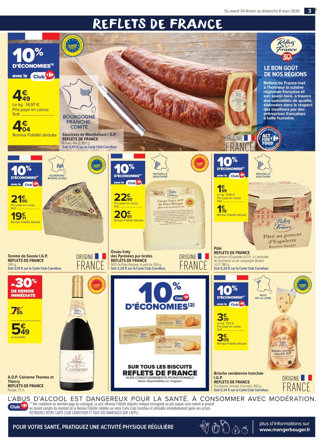 Catalogue Carrefour Contact - 24/02/2026 - 08/03/2026. Page 3