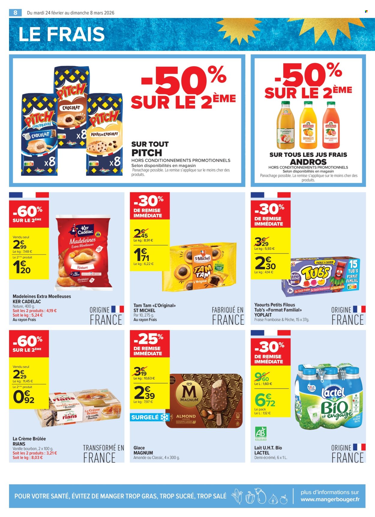 Catalogue Carrefour Contact - 24/02/2026 - 08/03/2026. Page 8