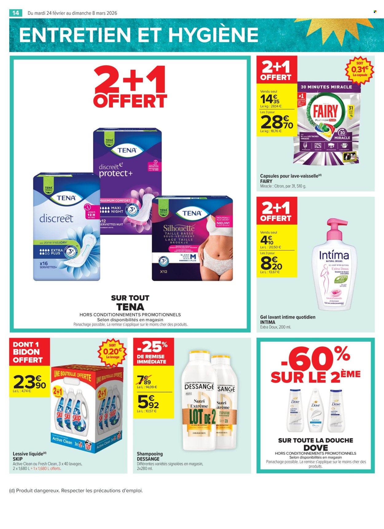 Catalogue Carrefour Contact - 24/02/2026 - 08/03/2026. Page 14