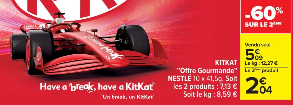 KITKAT "Offre Gourmande"