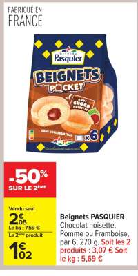 Beignets Pasquier