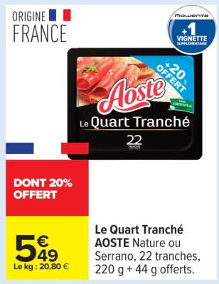 LE QUART TRANCHE AOSTE