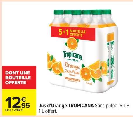 Jus d'orange TROPICANA