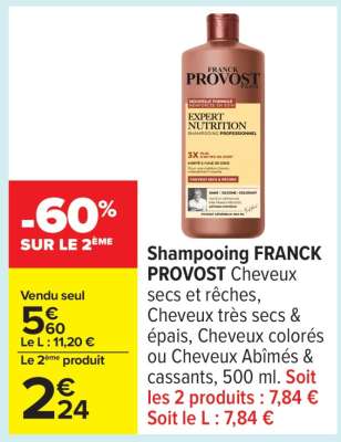 Shampooing Franck Provost