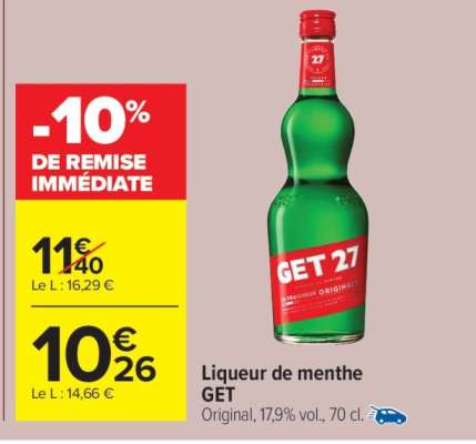 Liqueur de Menthe GET