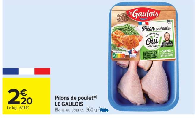 Pilons De Poulet Le Gaulois