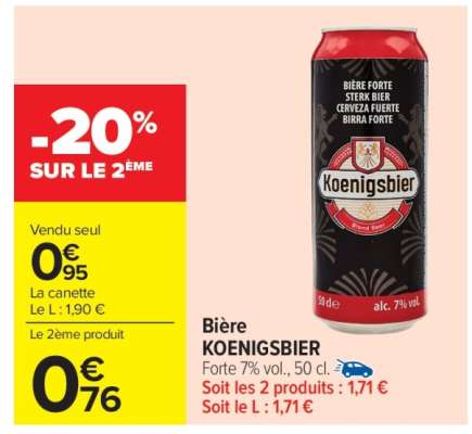 Bière KOENIGSBIER