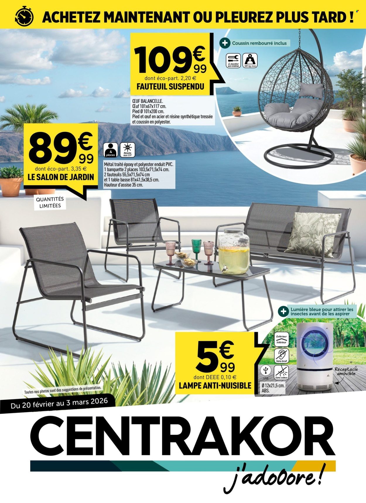 Catalogue Centrakor - 20/02/2026 - 03/03/2026. Page 1