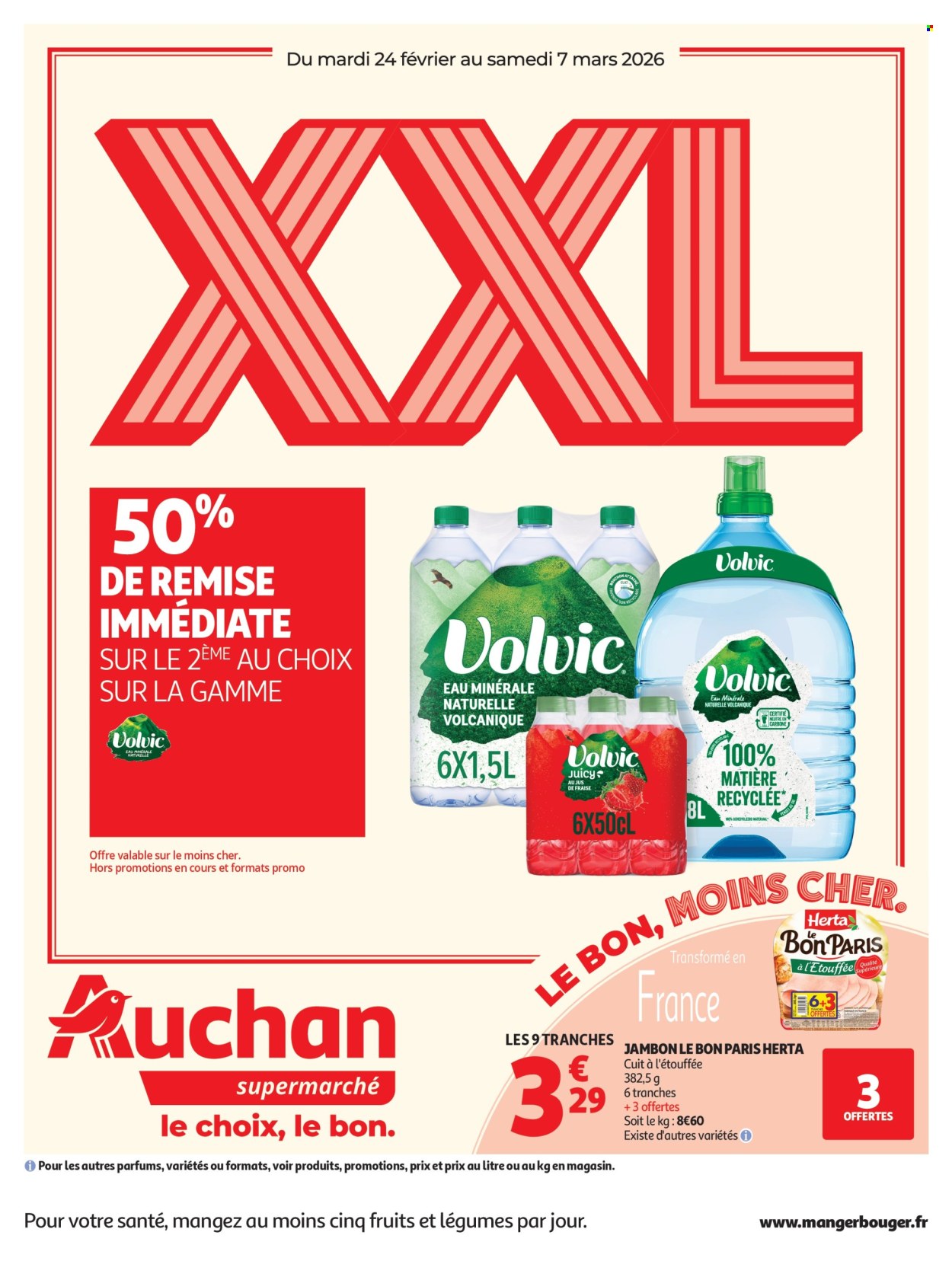 Catalogue Auchan - 24/02/2026 - 07/03/2026. Page 1