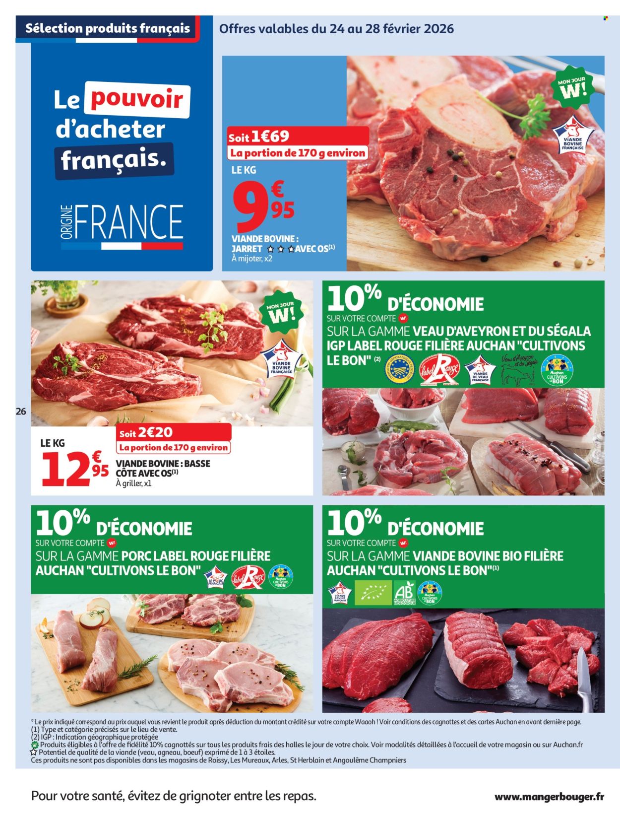 Catalogue Auchan - 24/02/2026 - 08/03/2026. Page 26