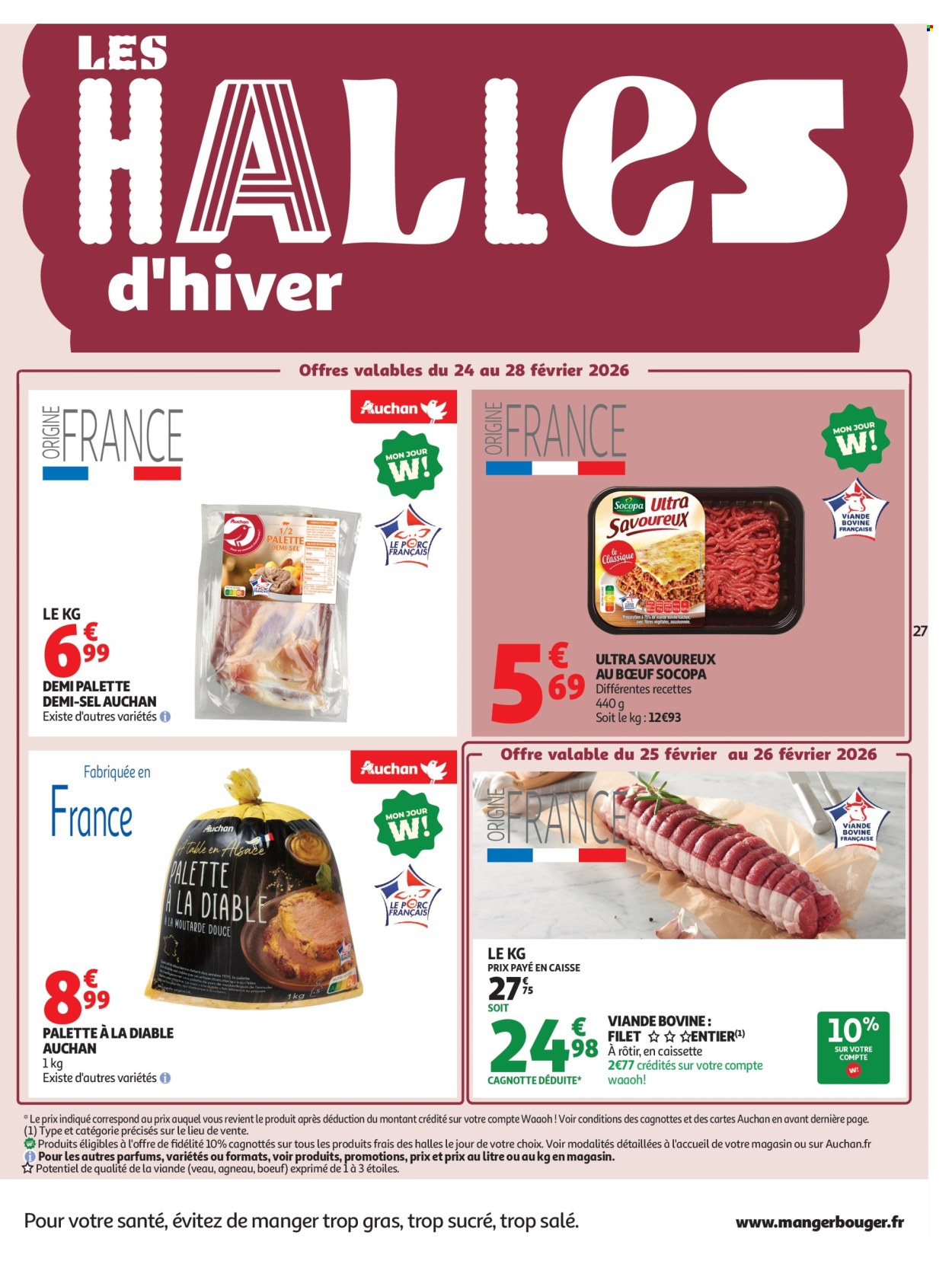 Catalogue Auchan - 24/02/2026 - 08/03/2026. Page 27