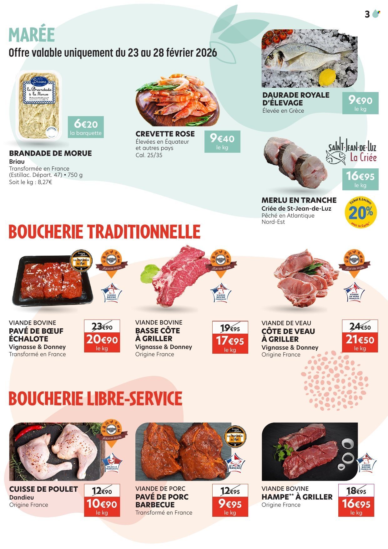 Catalogue E.Leclerc - 23/02/2026 - 07/03/2026. Page 3