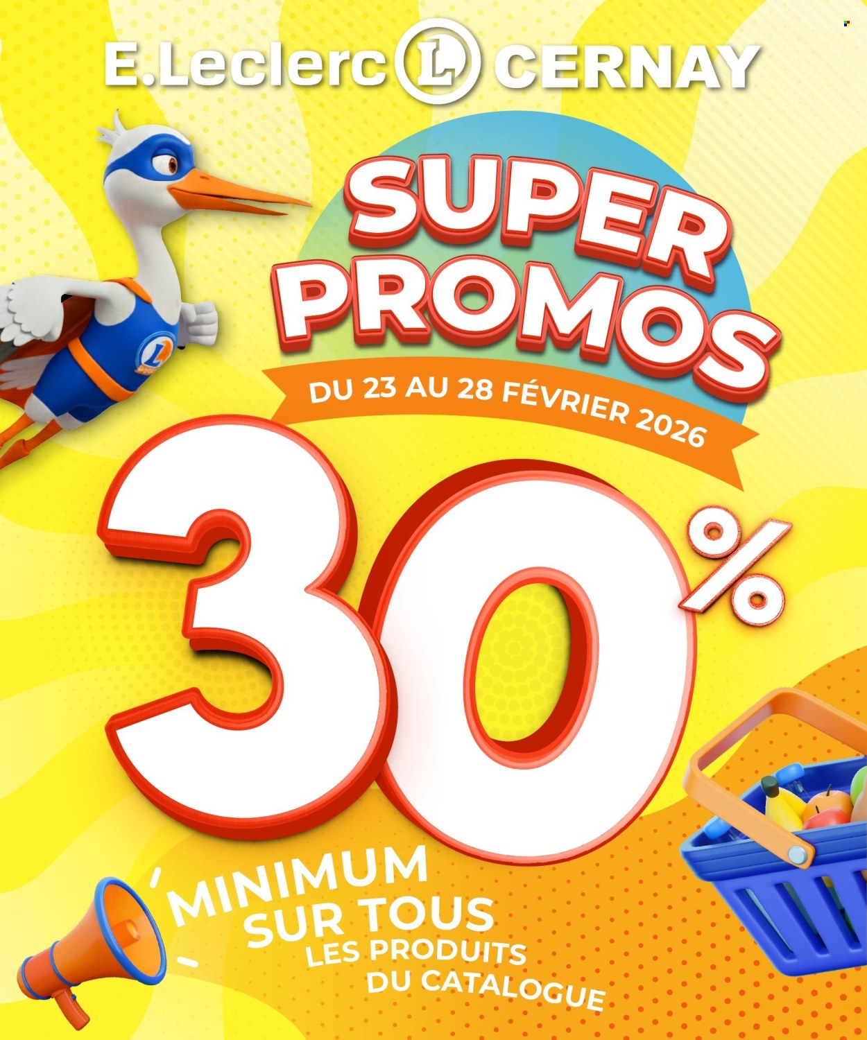 Catalogue E.Leclerc - 23/02/2026 - 28/02/2026. Page 1