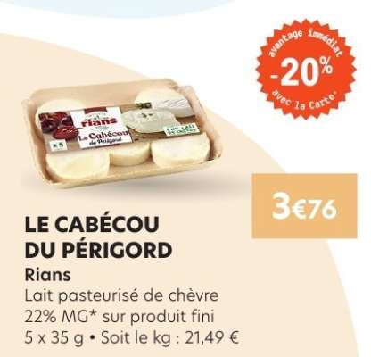 Le cabecou du périgord