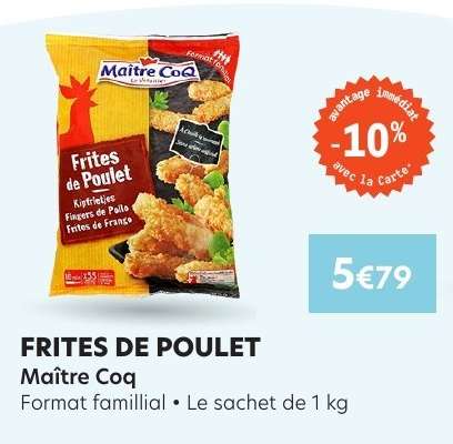 Frites de poulet