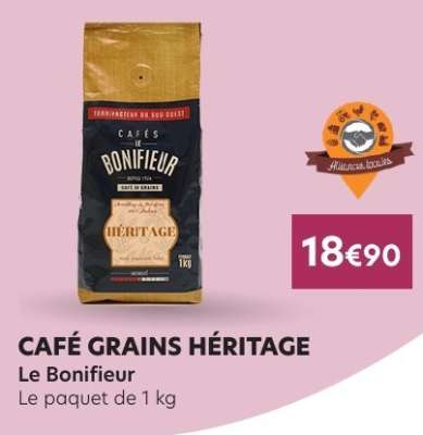 Café grains Héritage