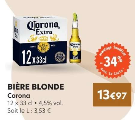 BIÈRE BLONDE “CORONA”