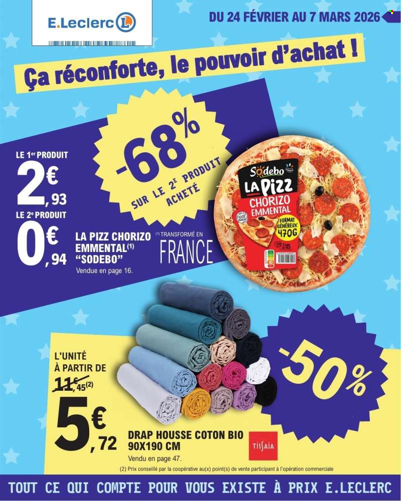 Catalogue E.Leclerc - 24/02/2026 - 07/03/2026.