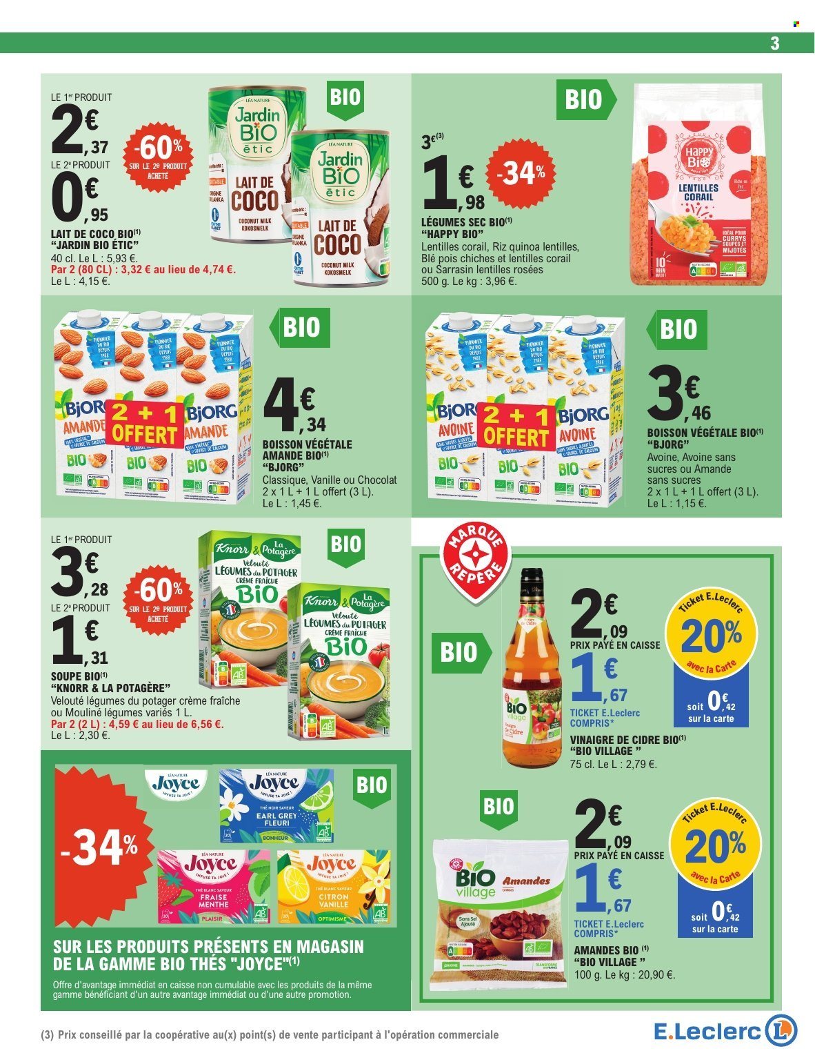 Catalogue E.Leclerc - 24/02/2026 - 07/03/2026. Page 3
