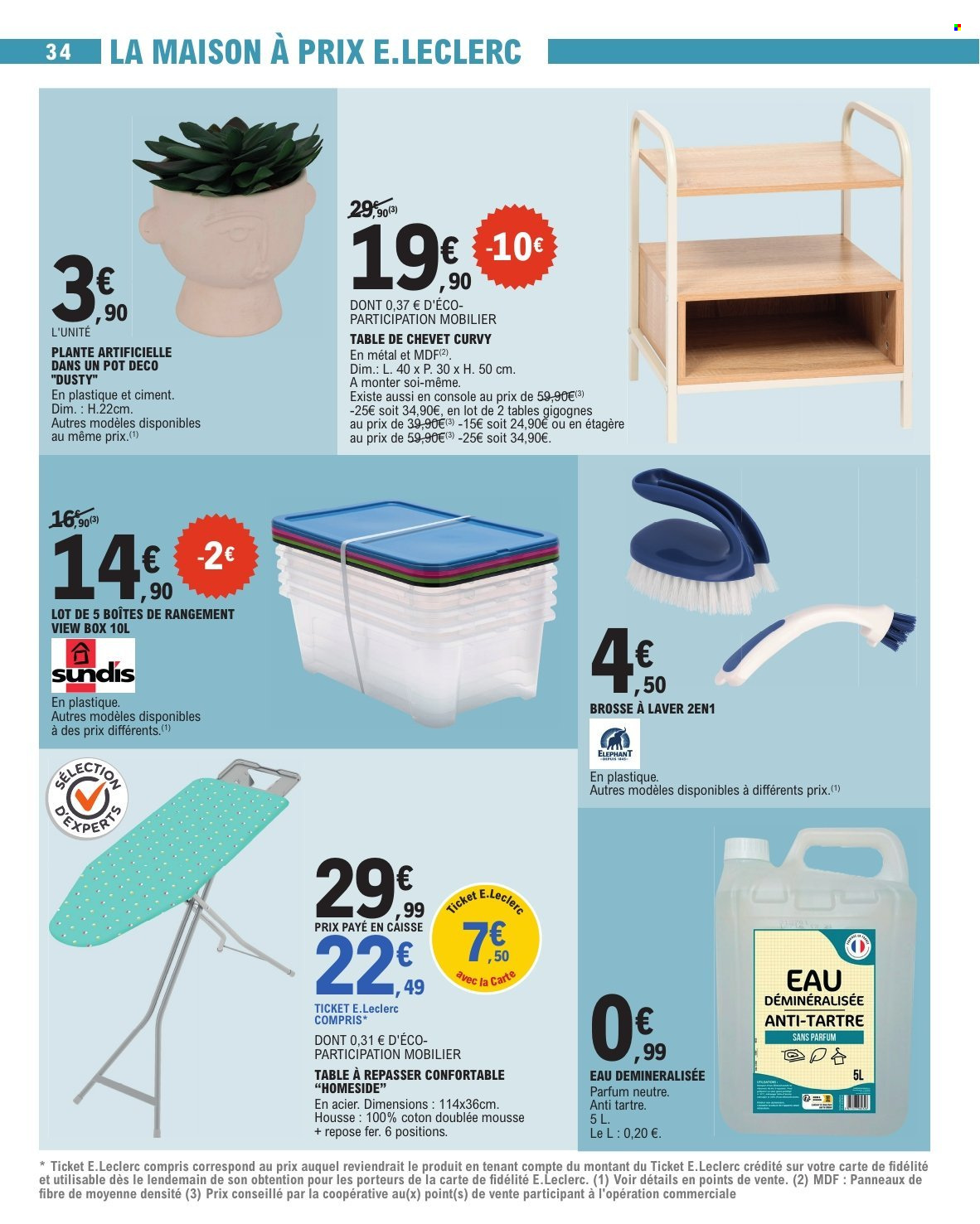 Catalogue E.Leclerc - 24/02/2026 - 07/03/2026. Page 34