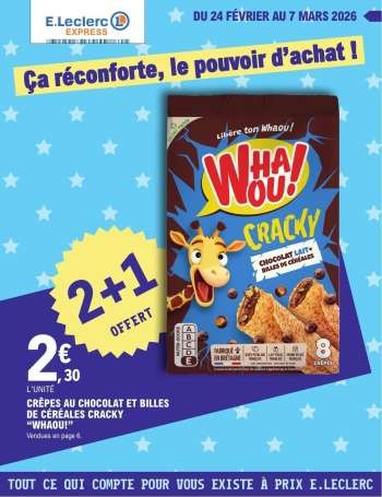 Catalogue E.Leclerc - 24/02/2026 - 07/03/2026.