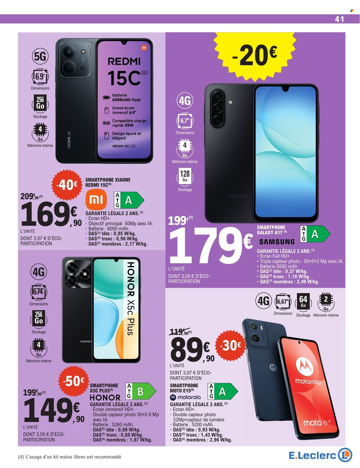 Catalogue E.Leclerc - 24/02/2026 - 07/03/2026. Page 41