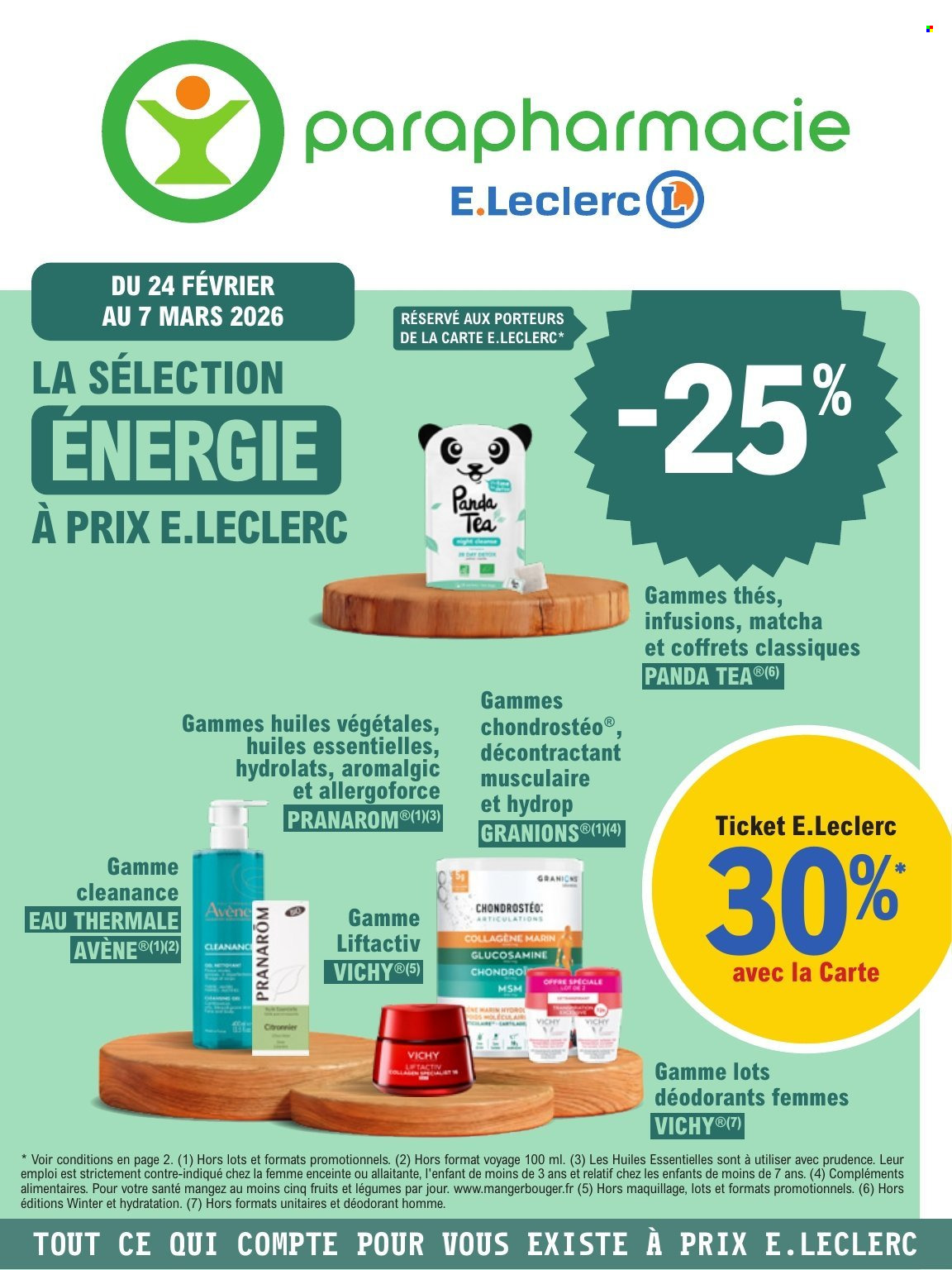 Catalogue E.Leclerc - 24/02/2026 - 07/03/2026. Page 1