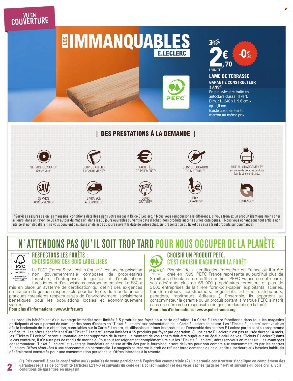 Catalogue E.Leclerc - 24/02/2026 - 14/03/2026. Page 2