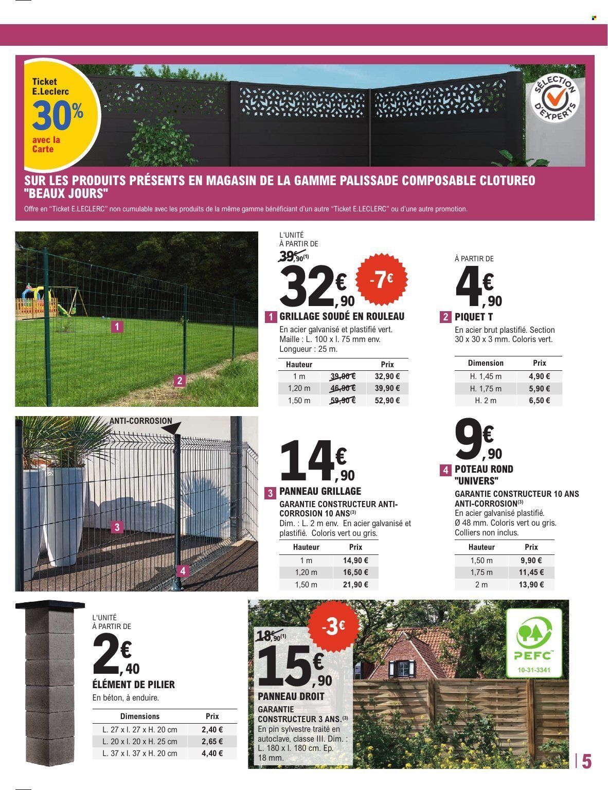 Catalogue E.Leclerc - 24/02/2026 - 14/03/2026. Page 5