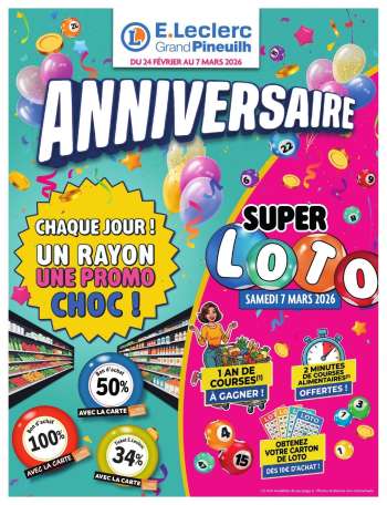Catalogue E.Leclerc - 24/02/2026 - 07/03/2026.