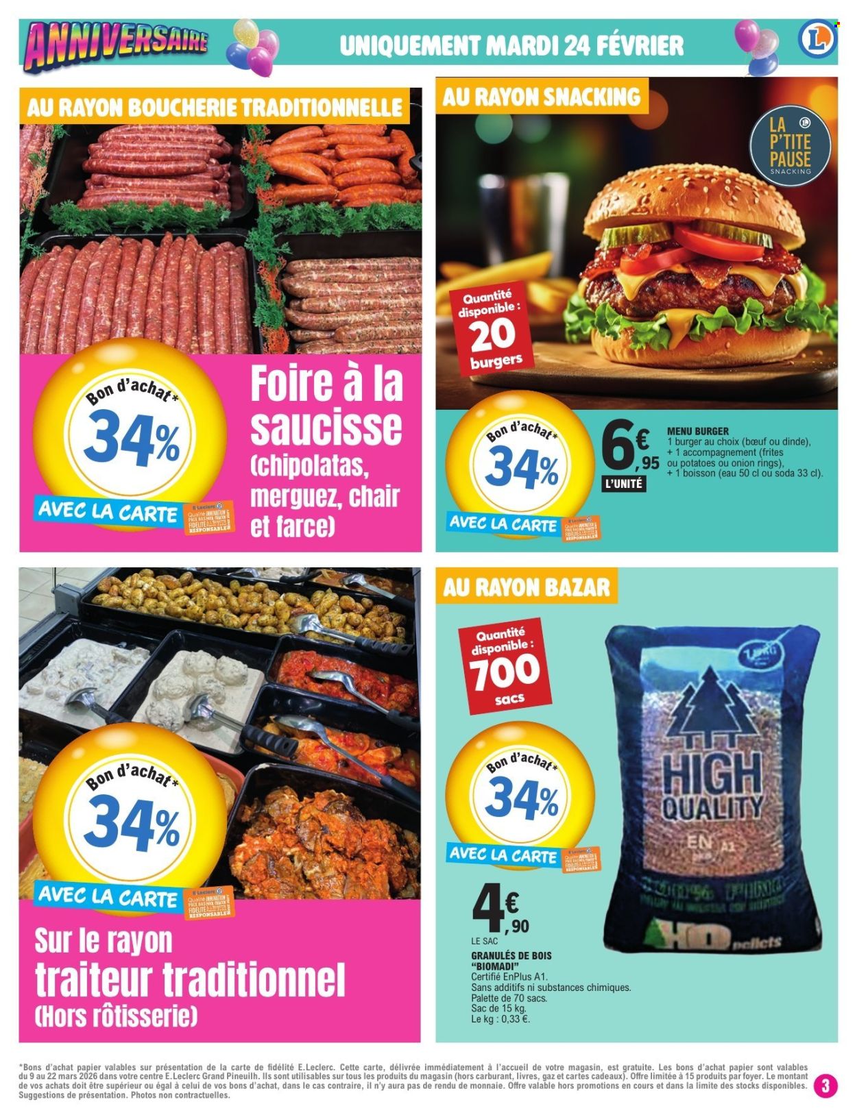 Catalogue E.Leclerc - 24/02/2026 - 07/03/2026. Page 3