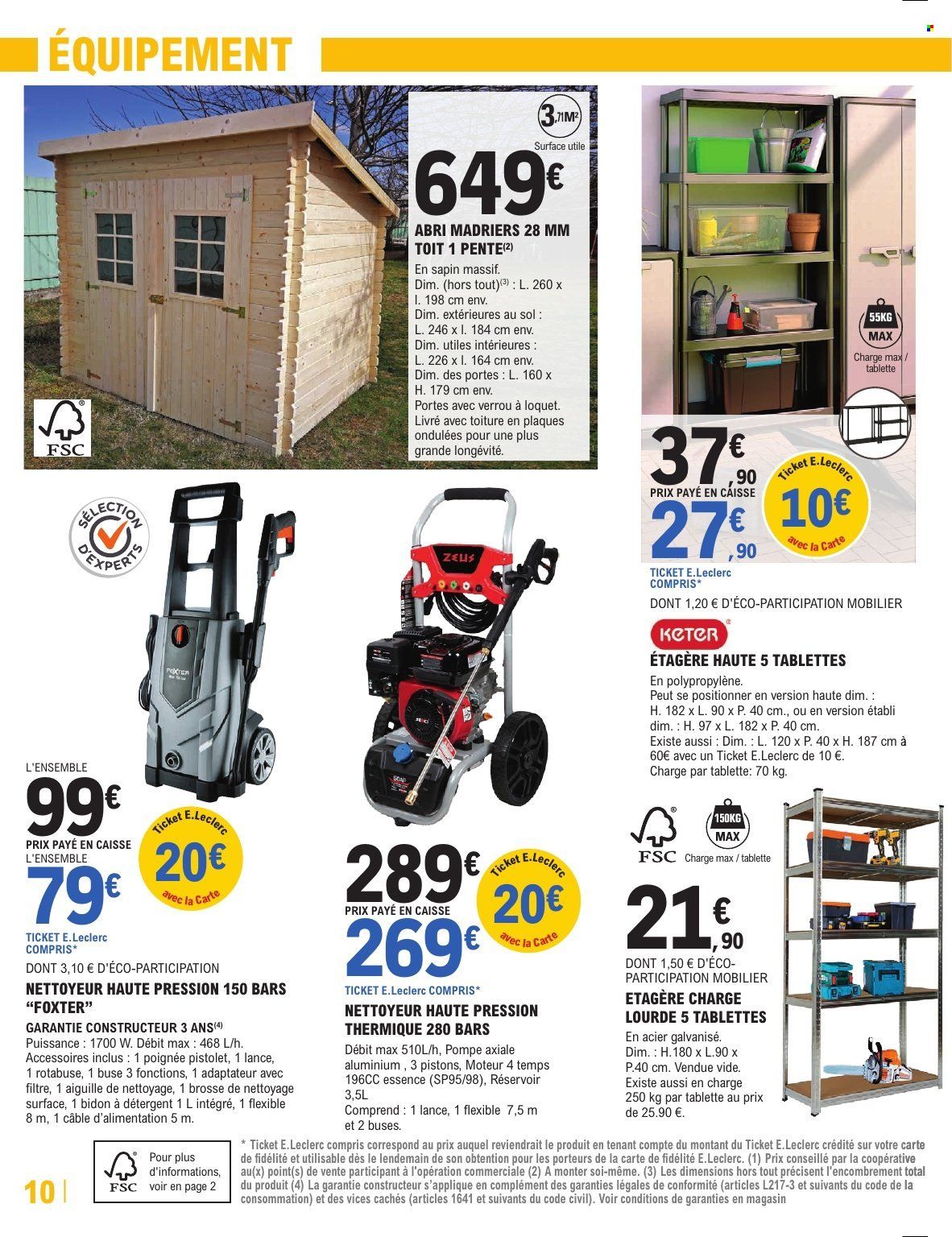 Catalogue E.Leclerc - 24/02/2026 - 14/03/2026. Page 10