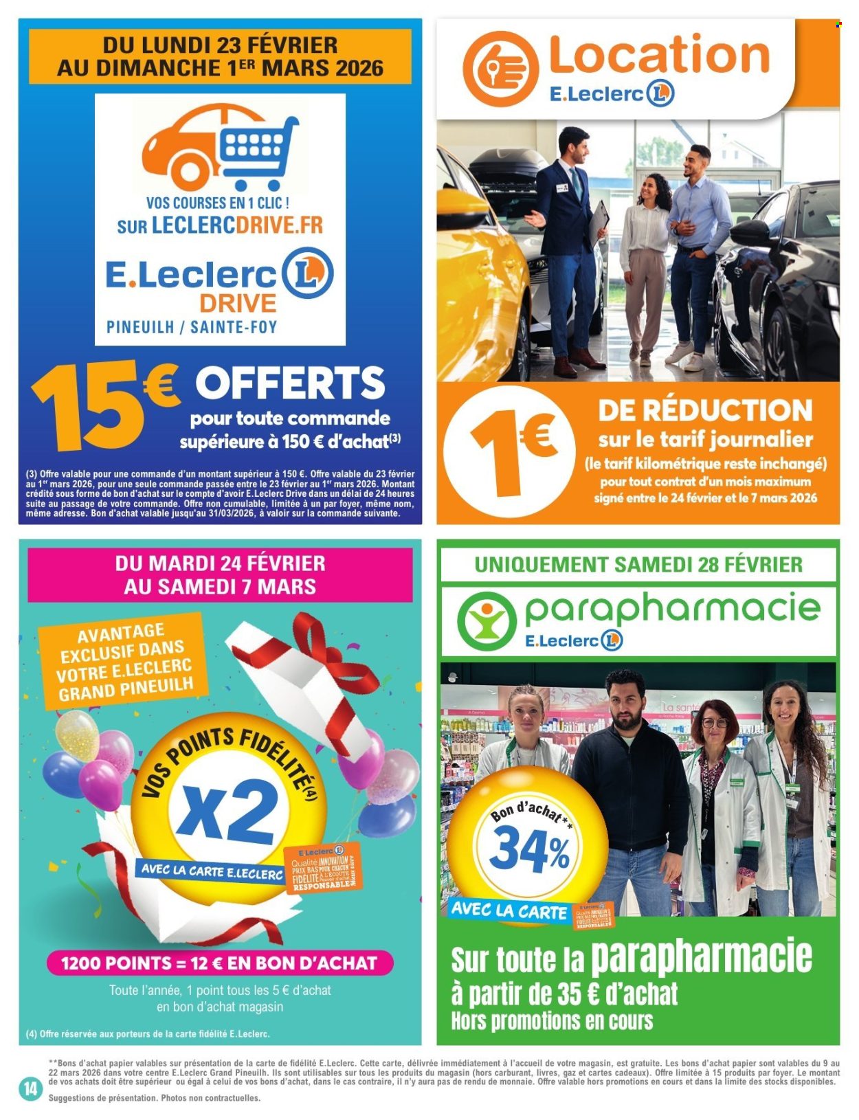 Catalogue E.Leclerc - 24/02/2026 - 07/03/2026. Page 14