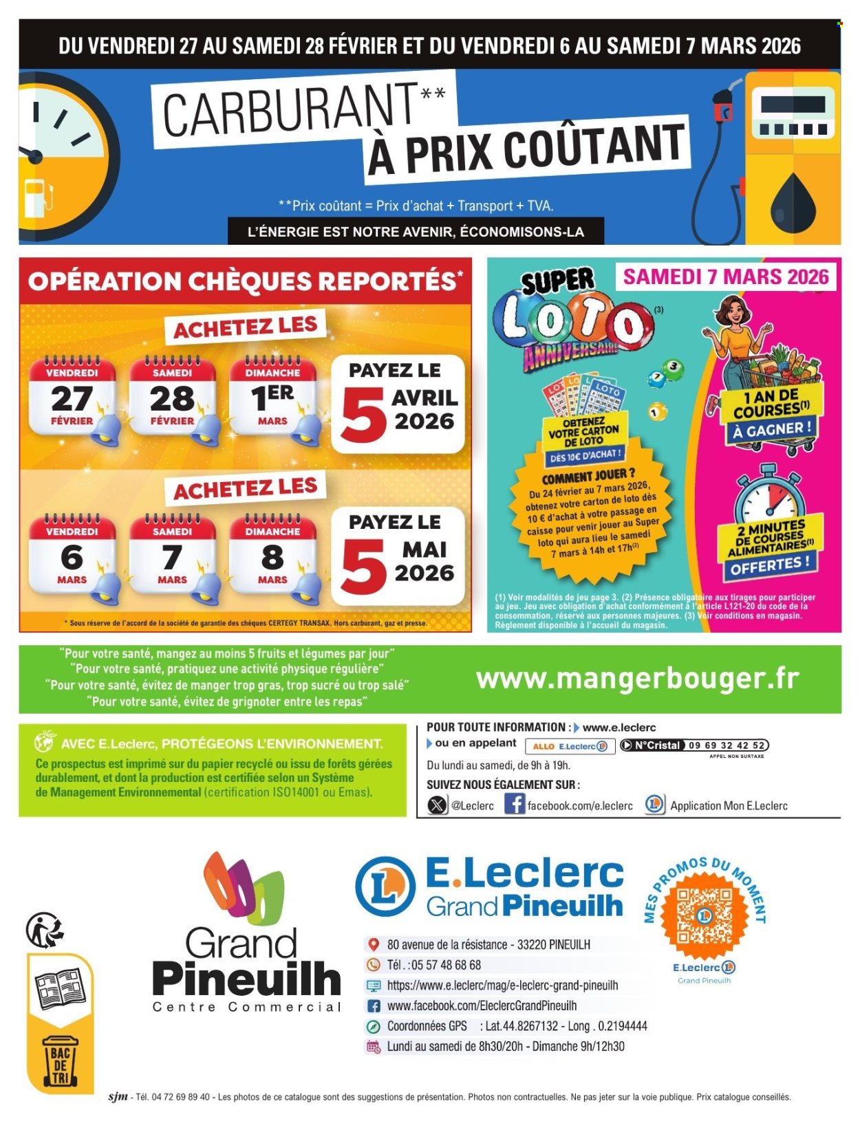 Catalogue E.Leclerc - 24/02/2026 - 07/03/2026. Page 16