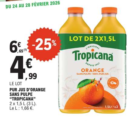 Tropicana Orange Juice