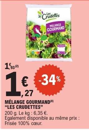 Mélange Gourmand Les Crudettes