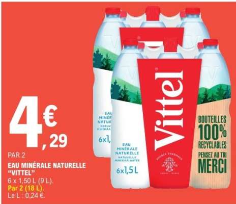 Eau Minérale Naturelle Vittel