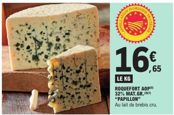 ROQUEFORT AOP "PAPILLON"